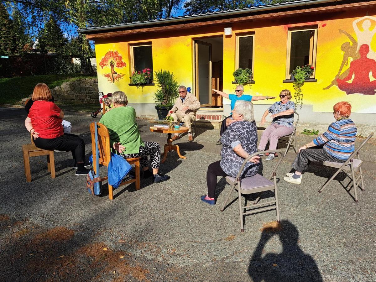 ツィッタウBirkenhof Ashram Shanti Zimmerアパートメント エクステリア 写真