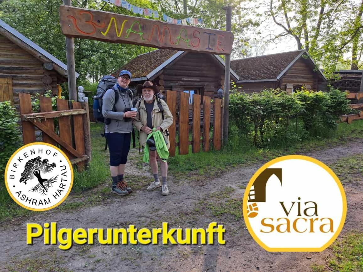 ツィッタウBirkenhof Ashram Shanti Zimmerアパートメント エクステリア 写真